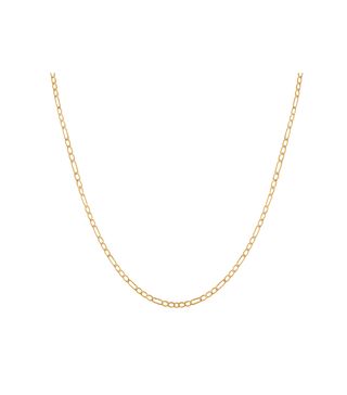 Simply Gold + Yellow Gold Figaro Chain