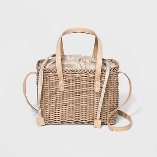 Who What Wear + Basket Crossbody Bag