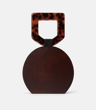 Zara + Wooden Handbag