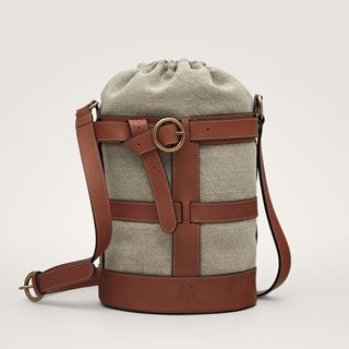 Massimo Dutti + Buckled Bucket Bag