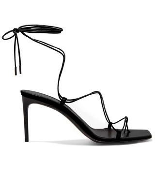 Saint Laurent + Paris Minimalist leather sandals