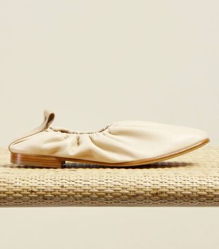 Dear Frances + Nude Ballerina Flats