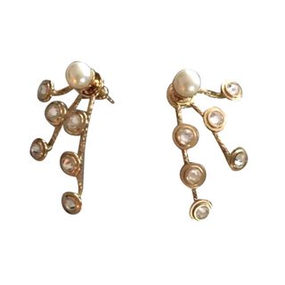 Dior + Gold Earrings