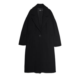 Zara + Oversize Coat with Button
