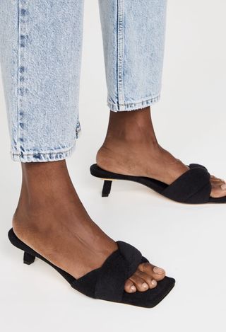 Good American + Terry Kickstand Mules