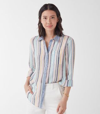 Splendid x Gray Malin + Playa Stripe Shirt