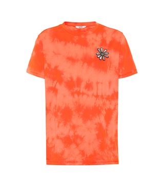 Ganni + Verbena Tie-Dyed Cotton T-Shirt