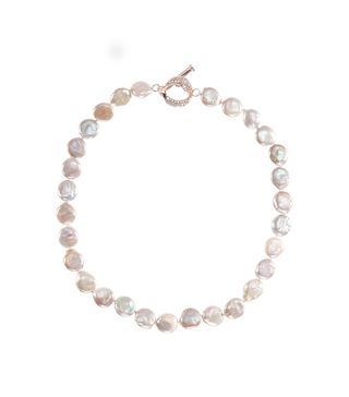 Nina + Coin Freshwater Pearl Necklace
