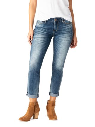 Signature by Levi Strauss & Co. + Modern Slim Cuffed Jeans