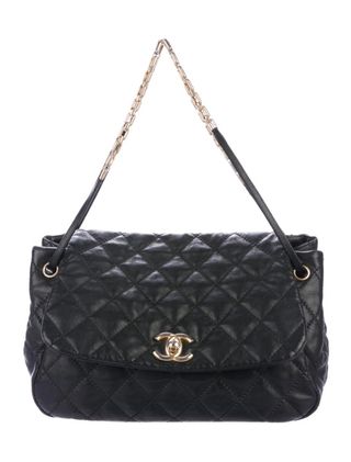 Chanel + Retro Chain Accordion Flap Bag