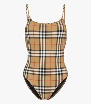 Burberry + Vintage Check Swimsuit