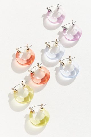 Urban Outfitters + Margot Lucite Hoop Earring