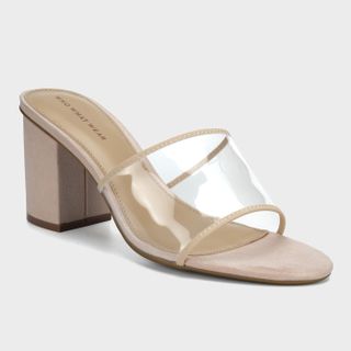 Who What Wear x Target + Danielle Vinyl Heeled Mules