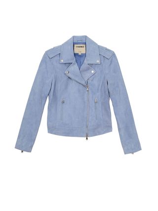 L'Agence + Perfecto Suede Jacket