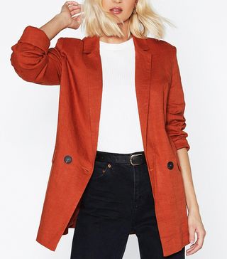 NastyGal + Give It to Me Relaxed Blazer