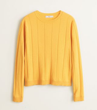 Mango + Ribbed Sweater