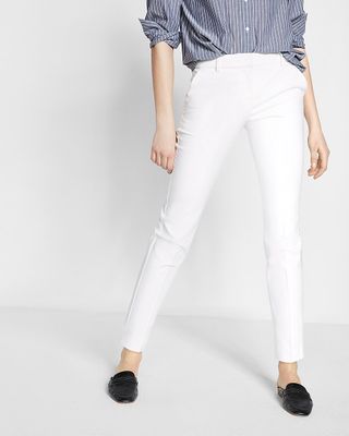 Express + Mid Rise Ankle Columnist Pant
