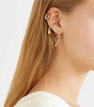 Anne Manns + Eila Gold-Plated Earring