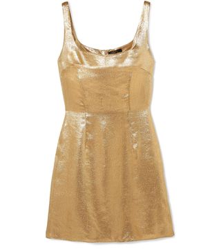 De la Vali + Limon Lurex Mini Dress