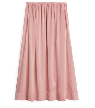 Arket + Washed Pleated Skirt