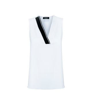 DKNY + V-Neck Tank Top