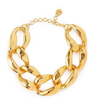 Misho + Chunky Chain brass necklace