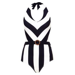 Phase Eight + Sawyer Striped Swimsuit