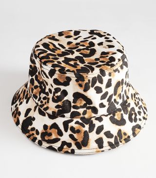 & Other Stories + Leopard Print Bucket Hat