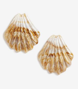 ASOS + Resin Shell Earrings