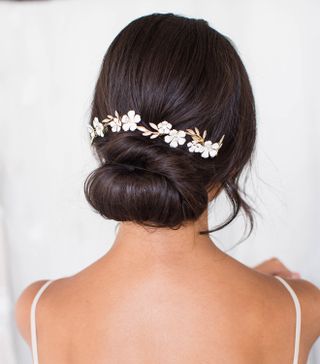Brides & Hairpins + Thisbe Floral Halo Comb