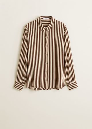 Mango + Bicolor Striped Shirt