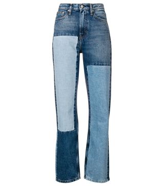 Calvin Klein Jeans + Patchwork Jeans