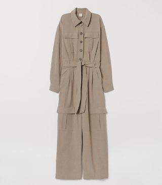H&M + Linen-Blend Jumpsuit