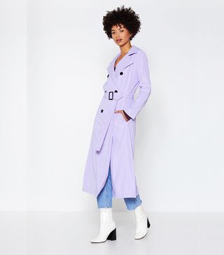 Nasty Gal + Go a Long Way Trench Coat