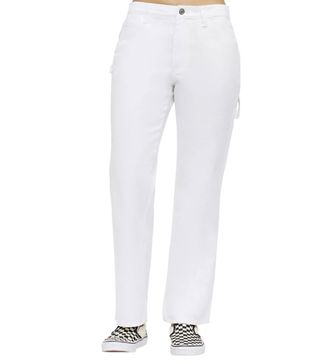 Dickies + Relaxed Fit Carpenter Pants, White
