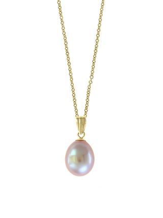 Effy + Plum Freshwater Pearl Pendant Necklace