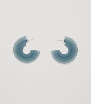 COS + Layered Resin Open Hoops