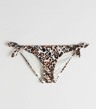 & Other Stories + Leopard Tie Bikini Briefs