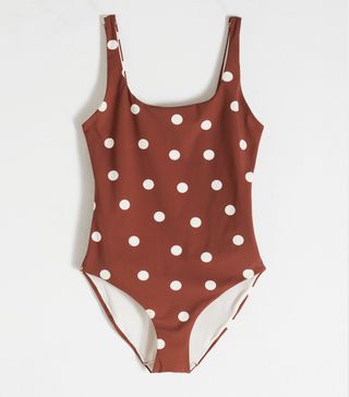 & Other Stories + Polka-Dot Swimsuit
