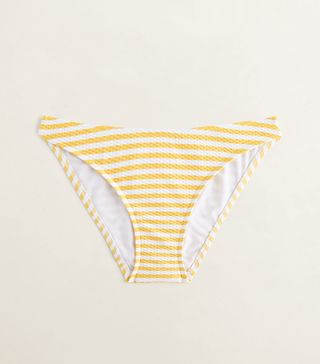 Mango + Striped Bikini Bottom