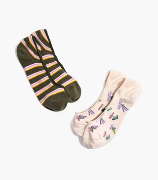 Madewell + Two Pack Low-Profile Socks
