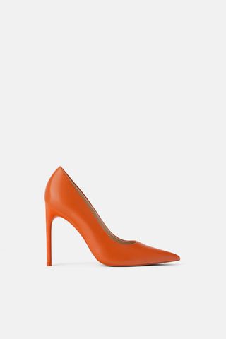 Zara + Orange Heels
