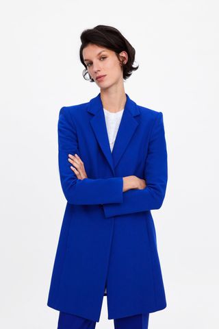 Zara + Lapel Collar Frock Coat