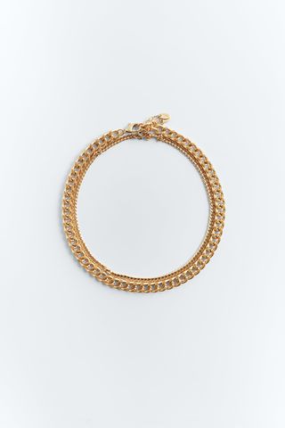 Zara + Pack of Chain Link Necklaces