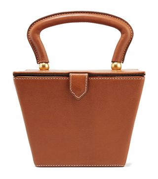 Staud + Sadie Leather Tote