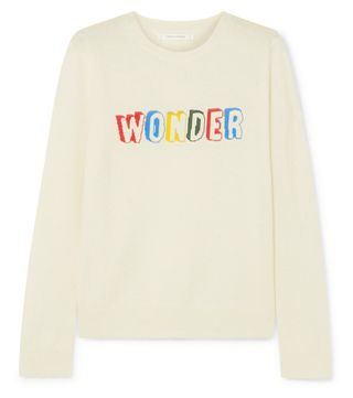 Chinti & Parker + Wonder Intarsia Cashmere Sweater