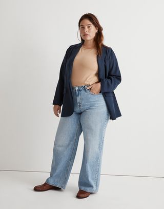 Madewell + Superwide-Leg Jeans in Varian Wash