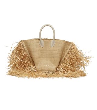 Jacquemus + Le Baci Woven Basket Bag