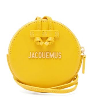 Jacquemus + Le Pitchou Leather Coin Purse Necklace