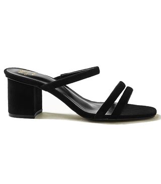 Marks and Spencer + Wide-Fit Multi Strap Mule Sandals